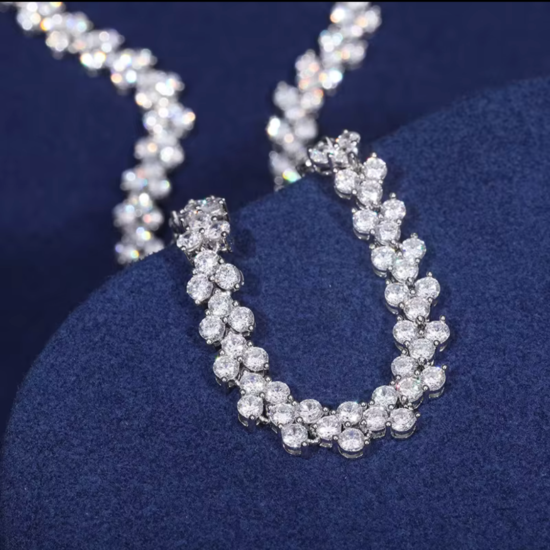 6mm Moissanite Tennis Link