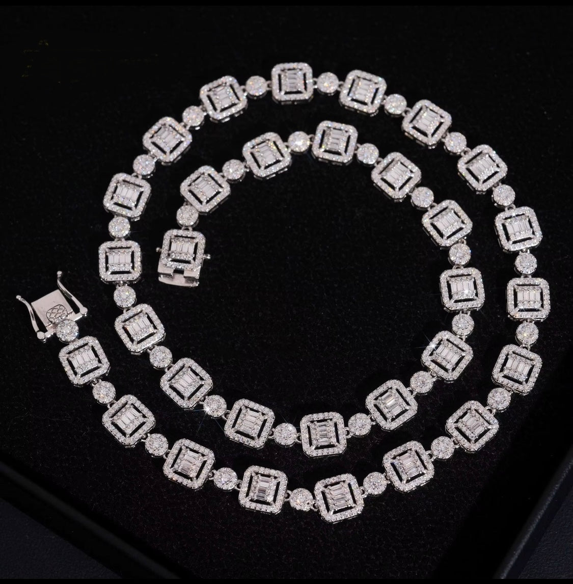 9.5mm Moissanite Imperial Ice lInk