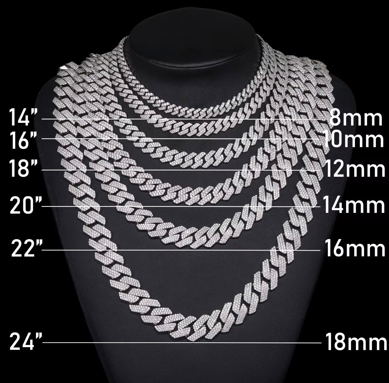 VVS 1 Miami cuban link chain