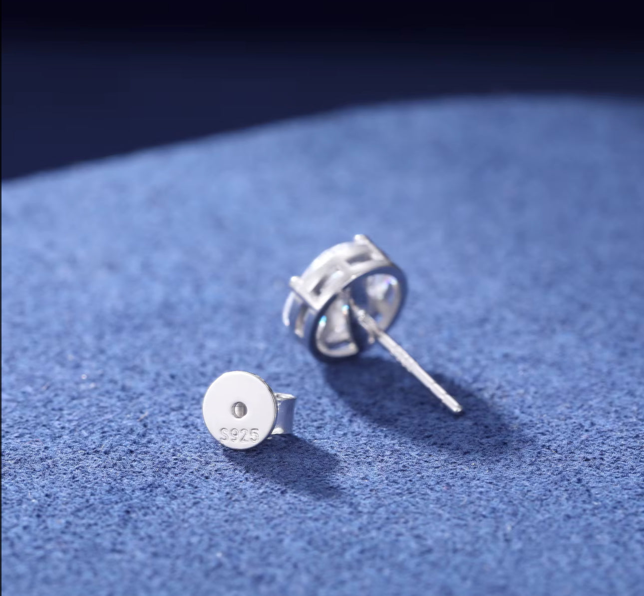 5mm S925 VVS1 Moissanite Marquis Cut Earrings