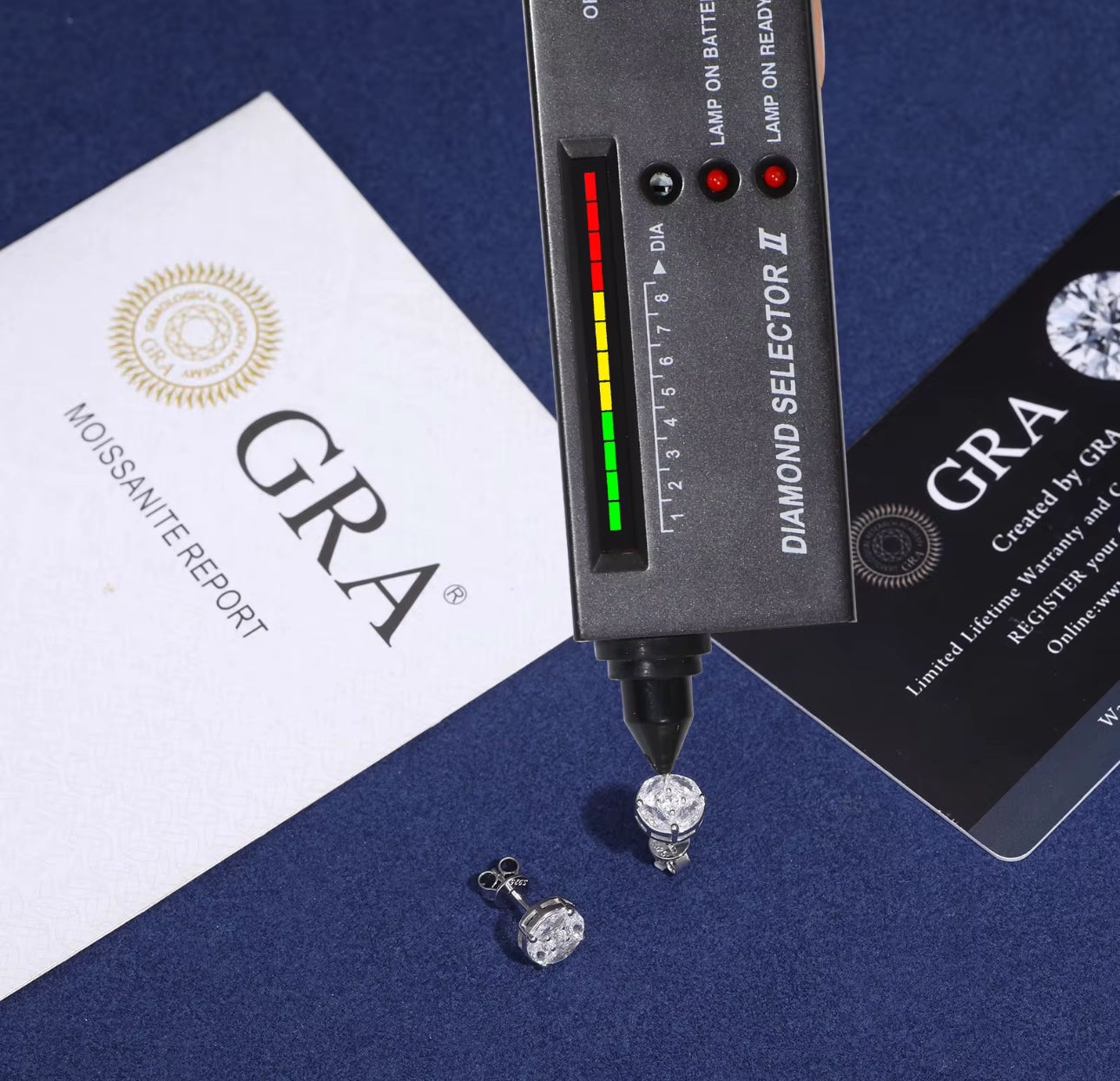 5mm S925 VVS1 Moissanite Marquis Cut Earrings