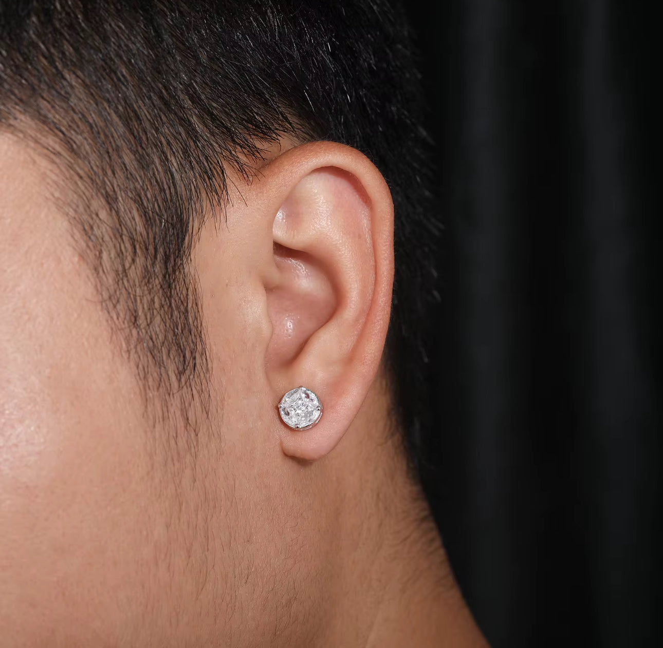 5mm S925 VVS1 Moissanite Marquis Cut Earrings