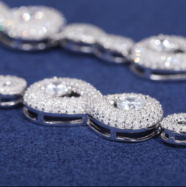 Moissanite Iced Out Cuban Link Chain
