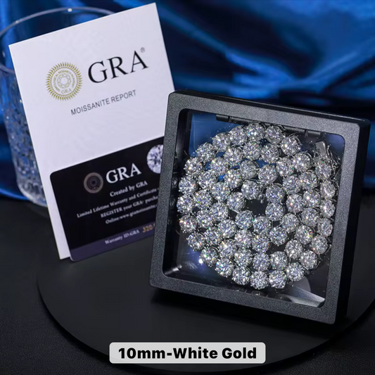 Classic S925 VVS Moissanite Tennis Chain