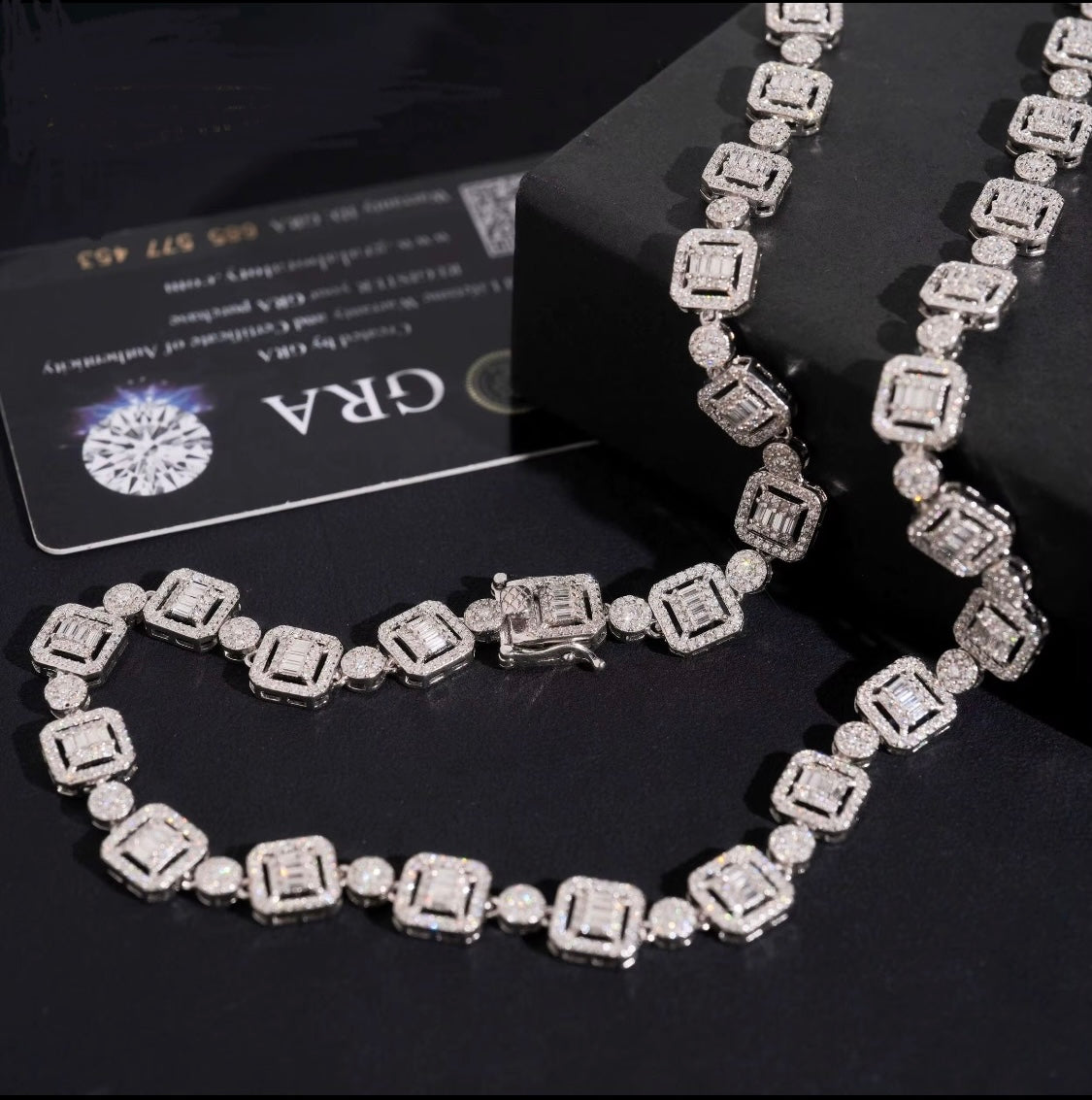 9.5mm Moissanite Imperial Ice lInk