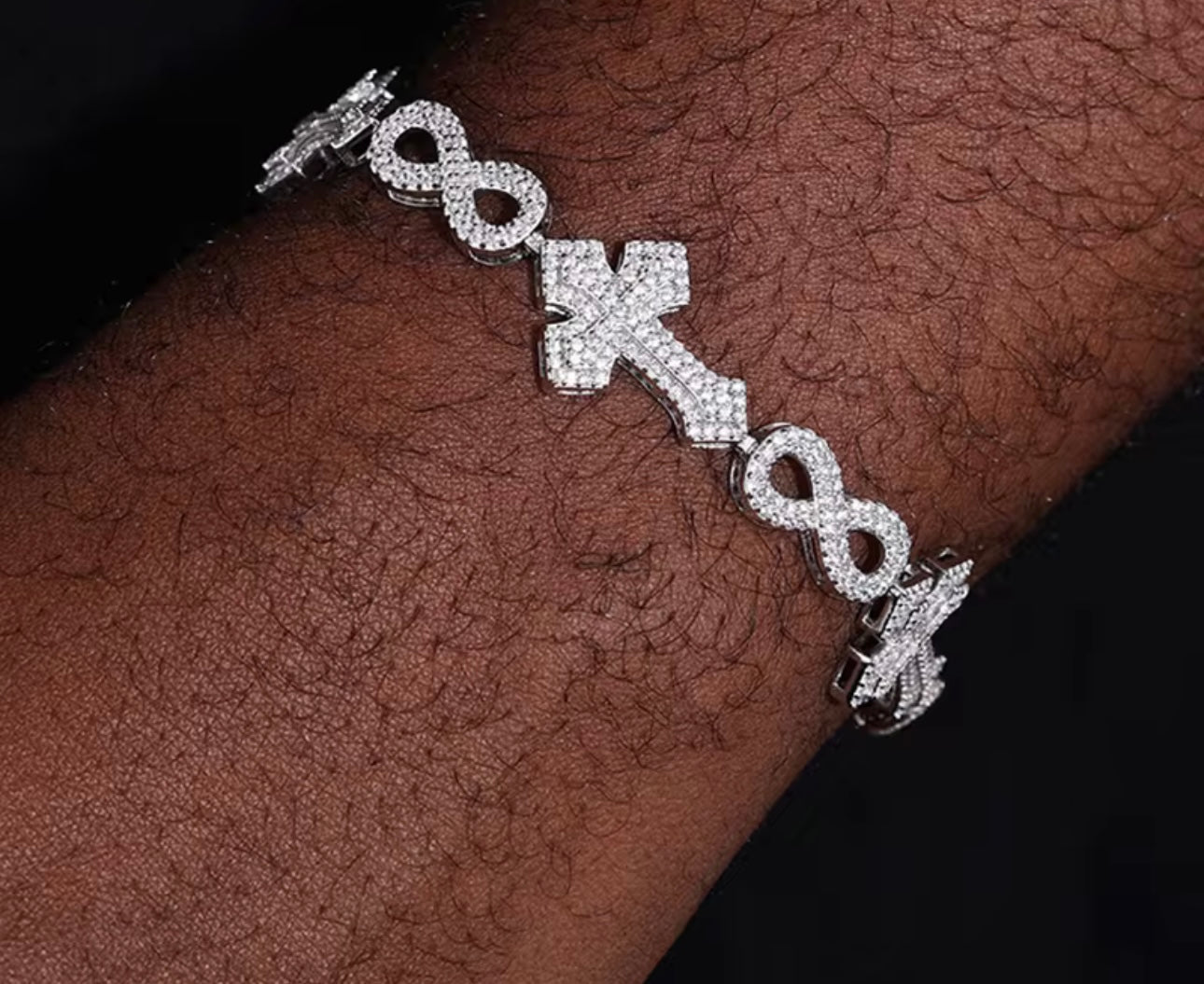 S925 VVS D Color Moissanite Bracelet [ gold not available ]