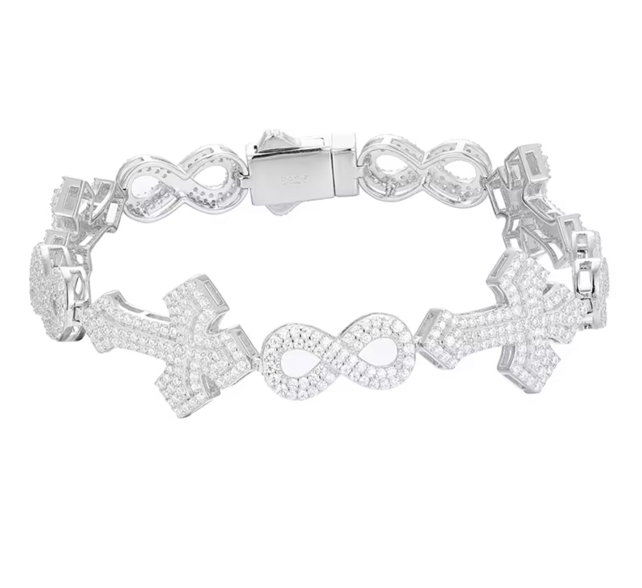 S925 VVS D Color Moissanite Bracelet [ gold not available ]
